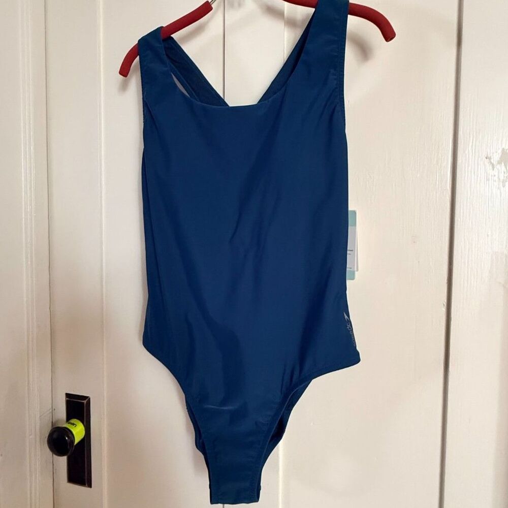 Speedo Large Dark Teal Swimsuit UNWORN NEW W/ TAGS